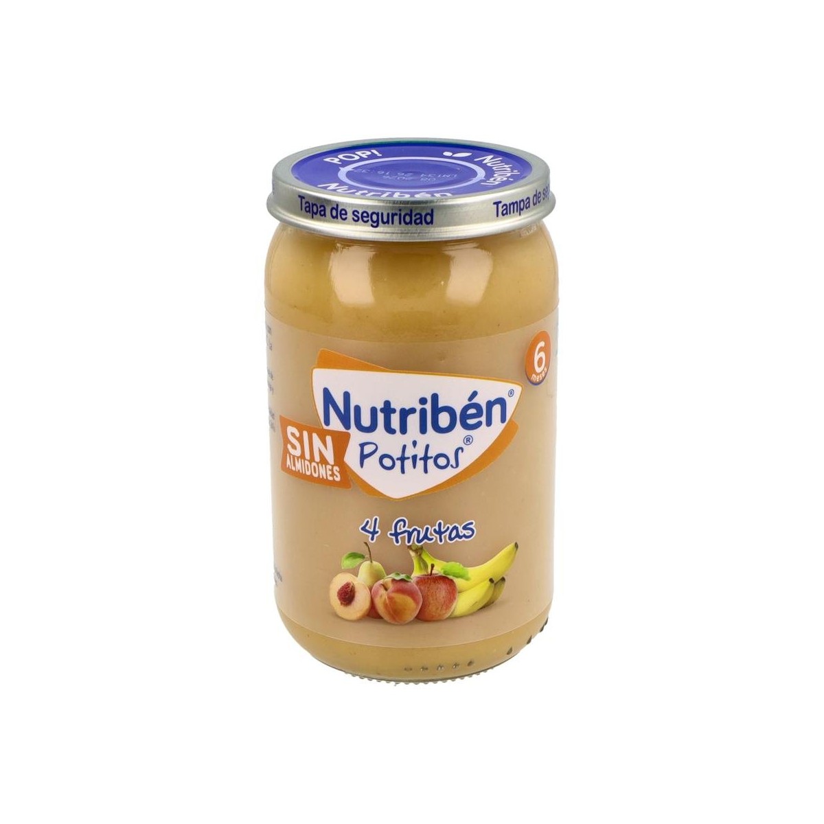 Nutriben Potito 4 Frutas 235 G +6 M