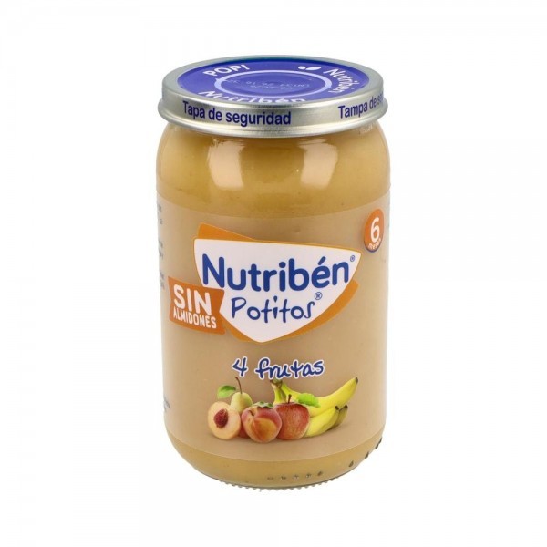 Nutriben Potito 4 Frutas 235 G +6 M