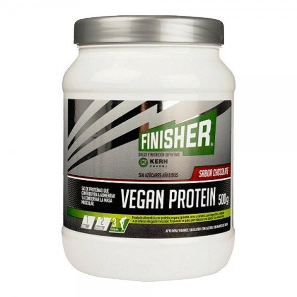 Finisher Vegan Protein Bote 500 Gr Sabor Chocolate
