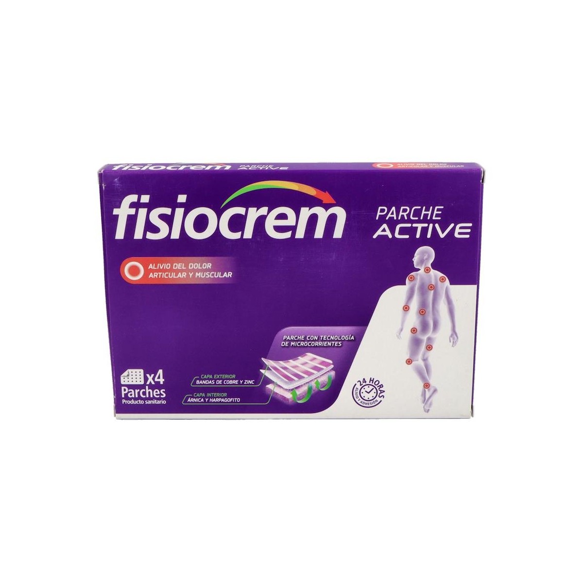 Fisiocrem Parche Active 4 Un