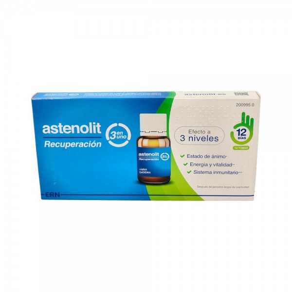 Astenolit Recuperacion 12 Vial Bebibles