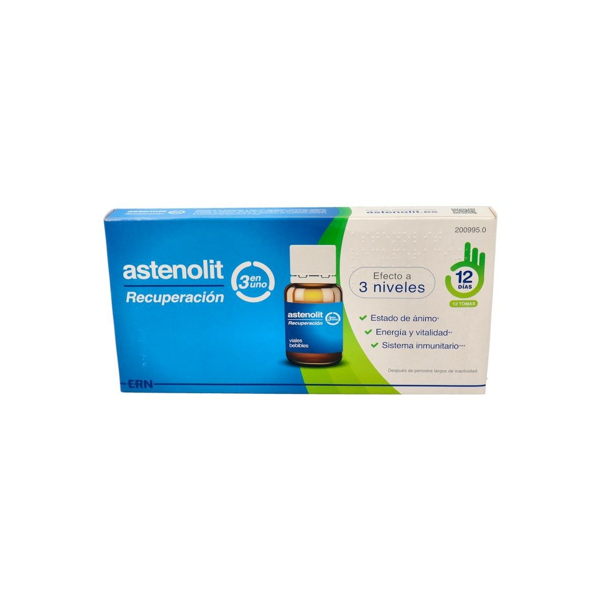 Astenolit Recuperacion 12 Vial Bebibles