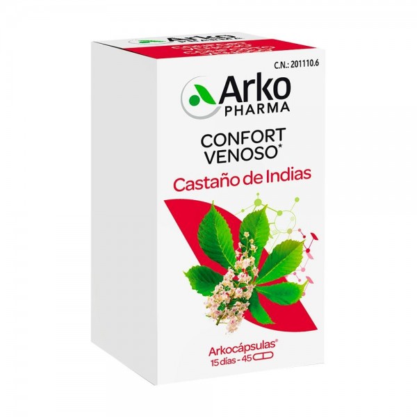 Arkocápsulas Castaño De Indias 45 Cápsulas Arkopharma