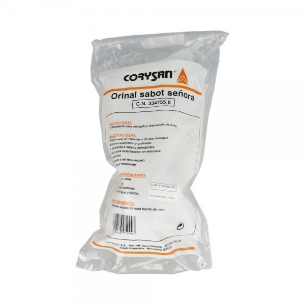 Orinal Corysan Sabot Sra Boca-Ancha S/Tapa C/Asa