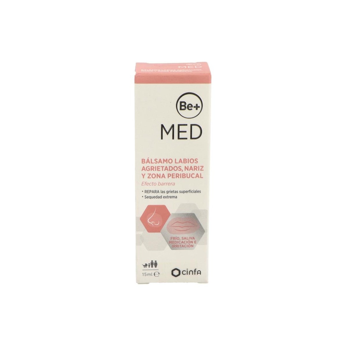 Be+Med Balsamo Labios Agrietados 15 Ml