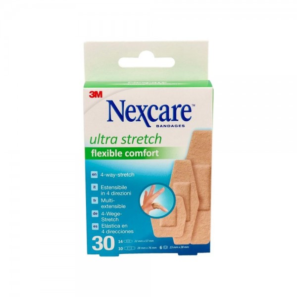 3M Tiritas Nexcare Comfort Surtidas 30 Un
