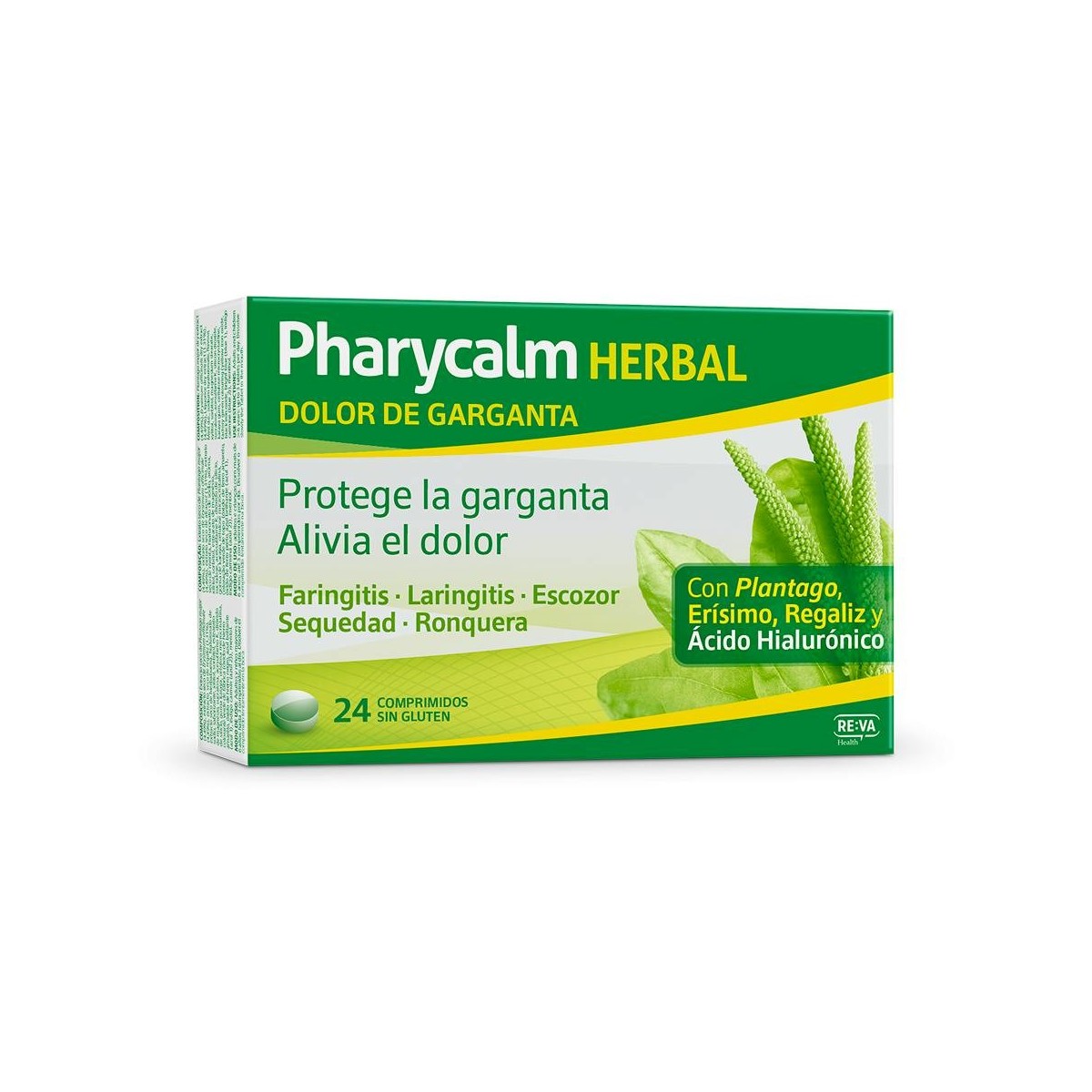 PHARYCALM Herbal Dolor De Garganta 24 Comp