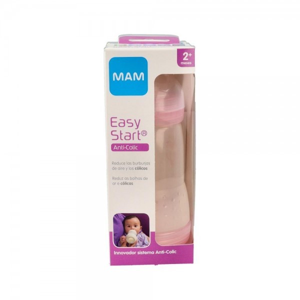 Biberon Mam Anti-Colic 260 Ml - Rosa