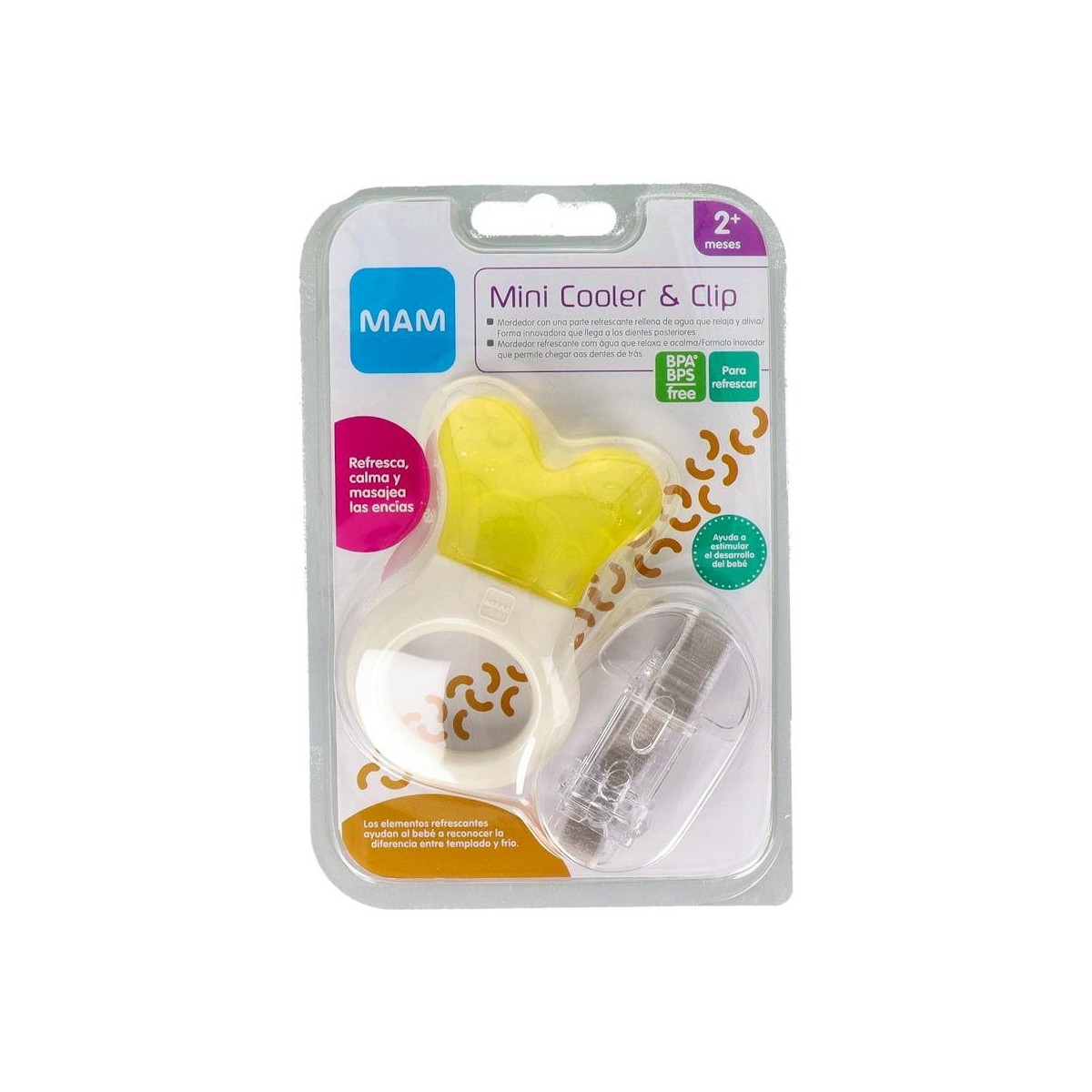 Mam Mordedor Mini Cooler & Clip Verde