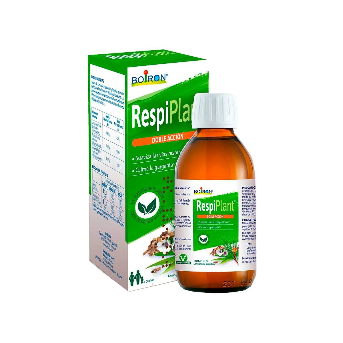Boiron Respiplant 150 Ml Jarabe