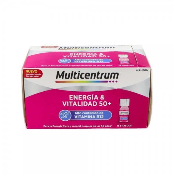Multicentrum Energia & Vitalidad Sabor Frambuesa 15 Amp