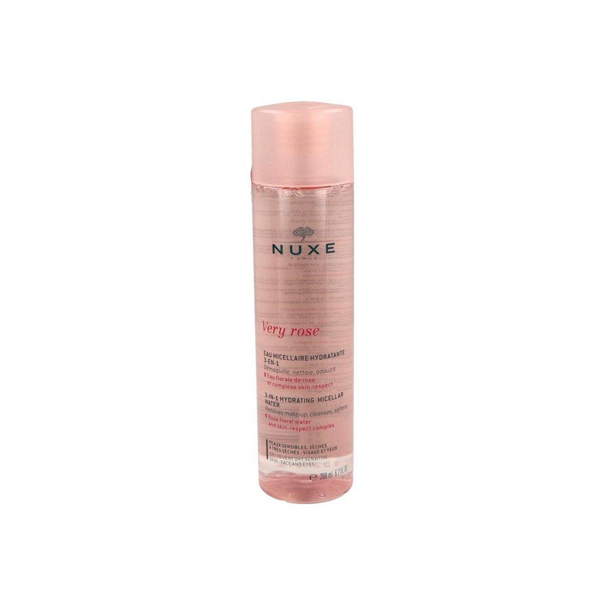 Nuxe Very Rose Agua Micelar Hidratante 3En 1...