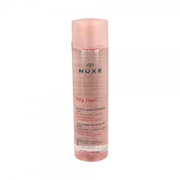 Nuxe Very Rose Agua Micelar Hidratante 3En 1 200 Ml