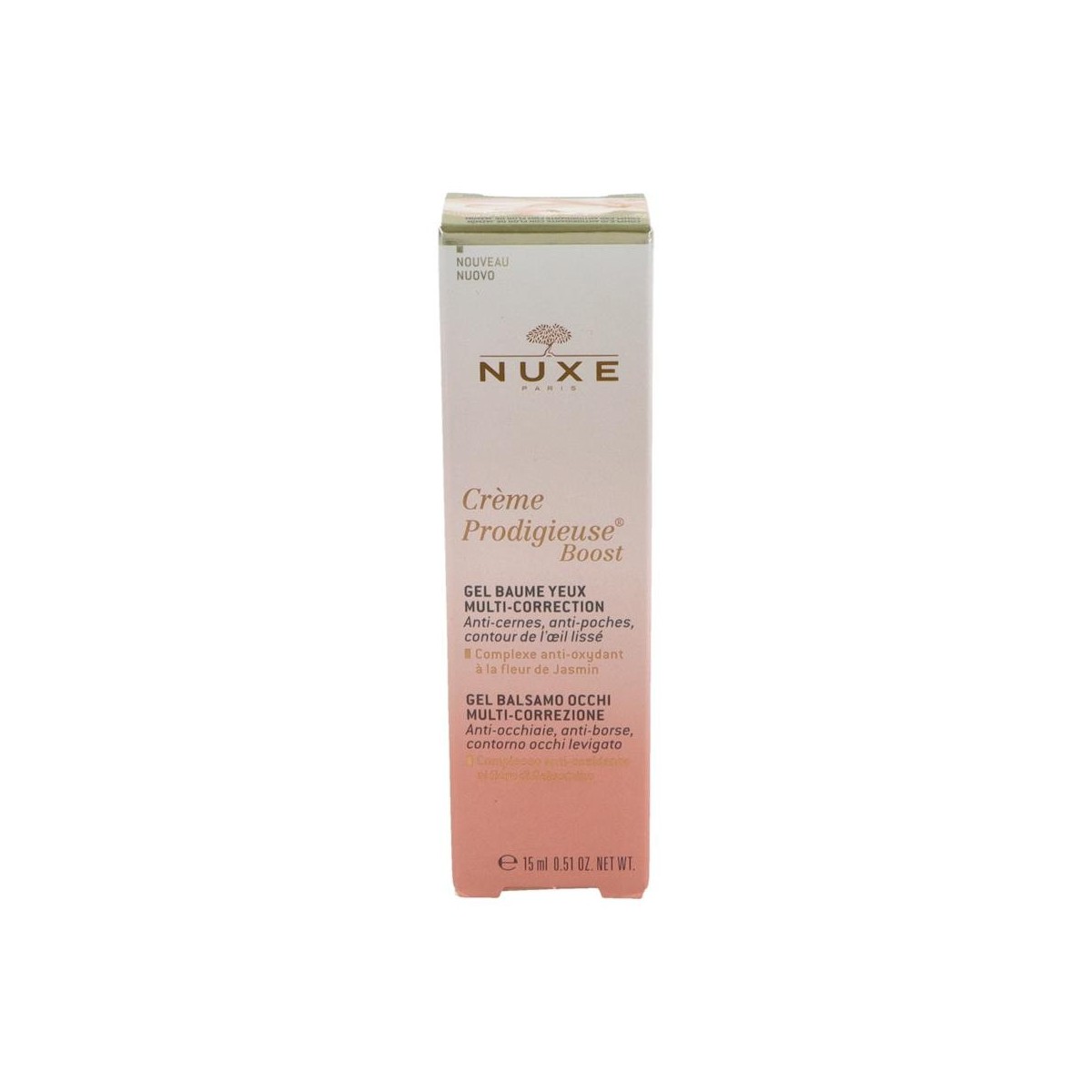 Nuxe Creme Prodigieuse Boost Gel Balsamo Ojos...