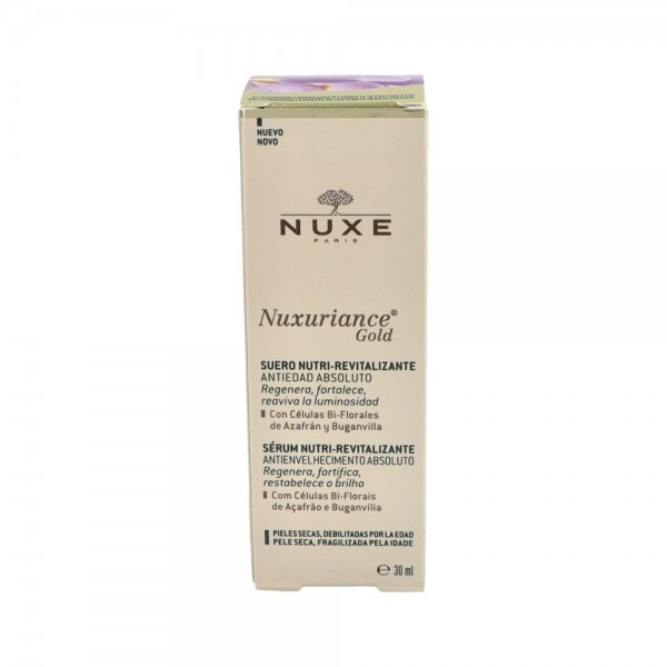 Nuxe Nuxuriance Gold Suero Nutri Revital Antiedad 30 Ml