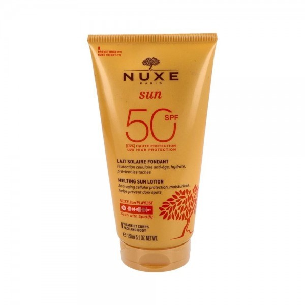 Nuxe Sun Leche Fundente Rostro-Cuerpo Spf50 150 Ml