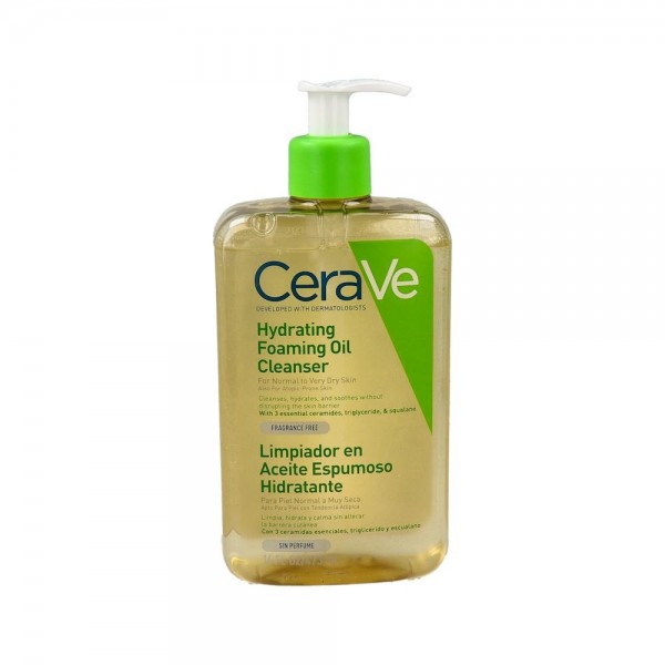 Cerave Limpiador Aceite Espumoso Hidratante 473 Ml