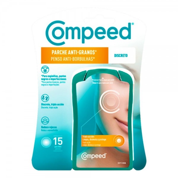 COMPEED (CAJA 6uds) ANTIGRANOS DISCR 15