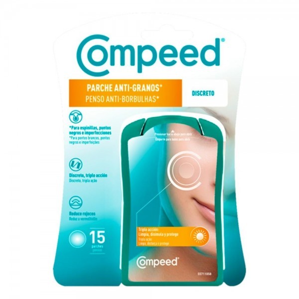COMPEED (CAJA 6uds) ANTIGRANOS DISCR 15