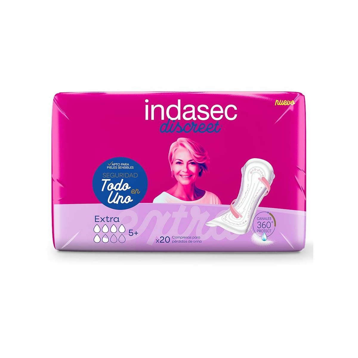 Indasec Discreet Extra B20