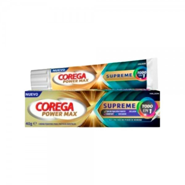 Corega Power Max Supreme Todo En 1 40 G