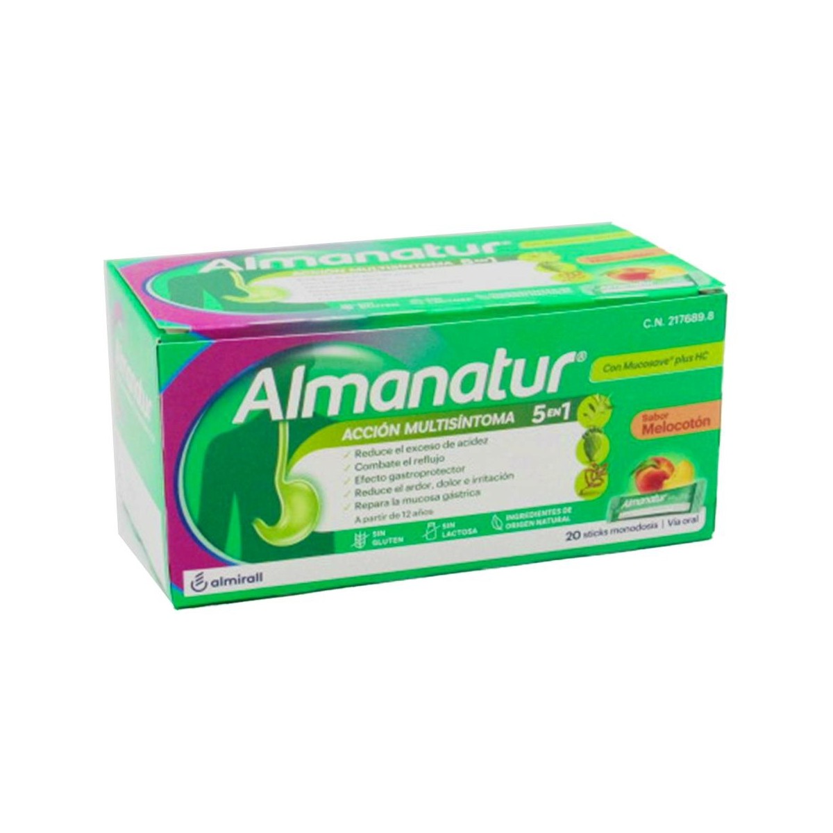 Almanatur Melocoton 20 Sob
