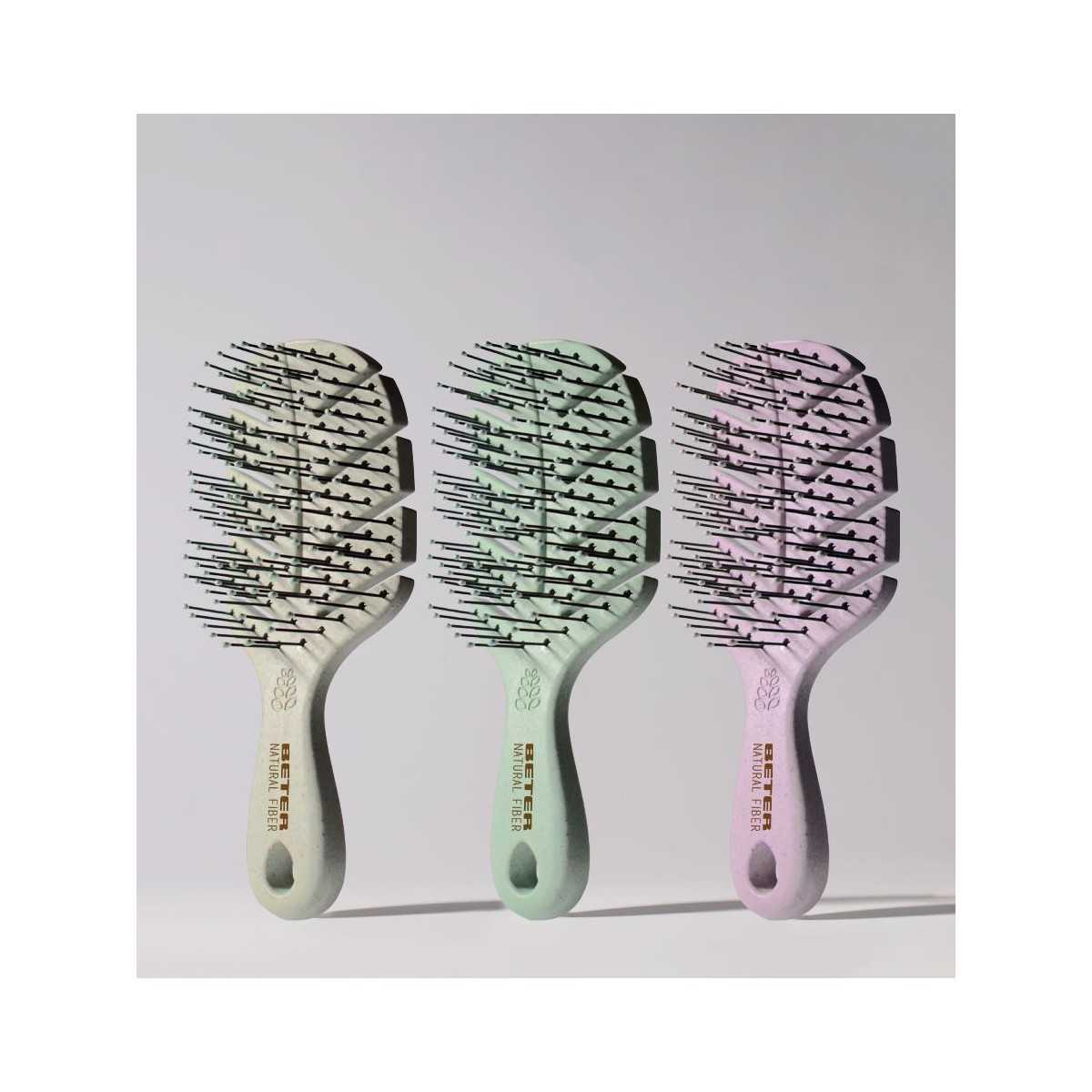 CEPILLO DE PELO BETER DETANGLING BRUSH NATURAL...