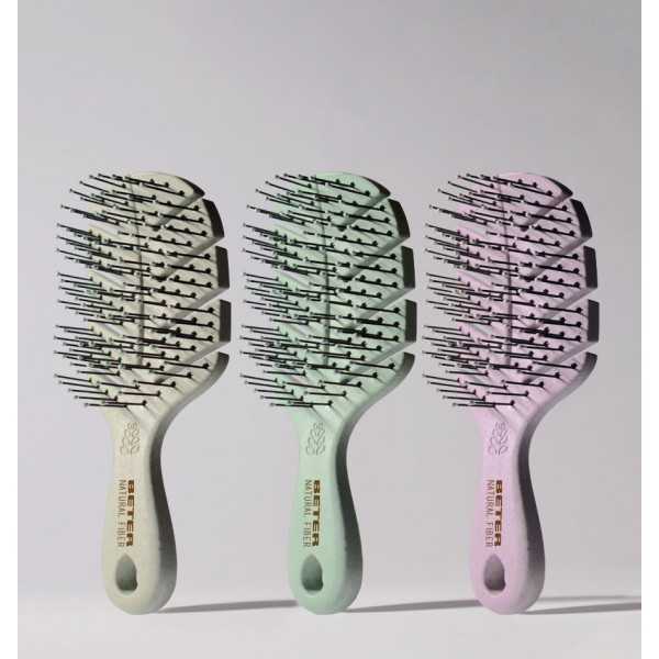 CEPILLO DE PELO BETER DETANGLING BRUSH NATURAL MINI 1 UNIDAD