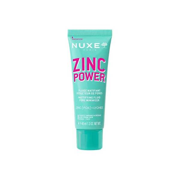 NUXE ZINC POWER FLUIDO MATIFICANTE REDUCTOR DE POROS