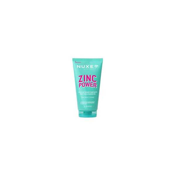 NUXE ZINC POWER GEL LIMPIADOR PURIFICANTE 150 ML