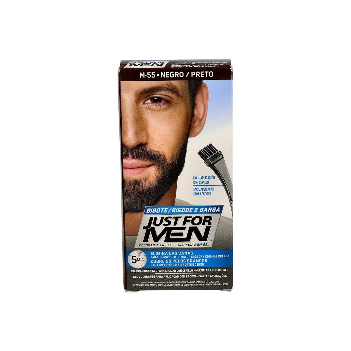 Just For Men Bigote Barba Negro