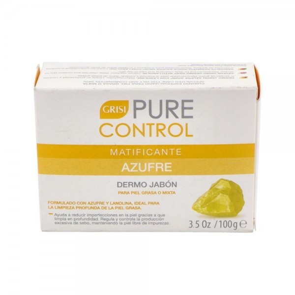 Jabon Grisi Azufre 100 G Pastilla