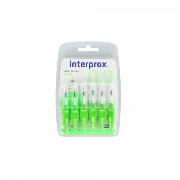 Cepillo Interdental Interprox 4G Micro Recto Verde 6 U