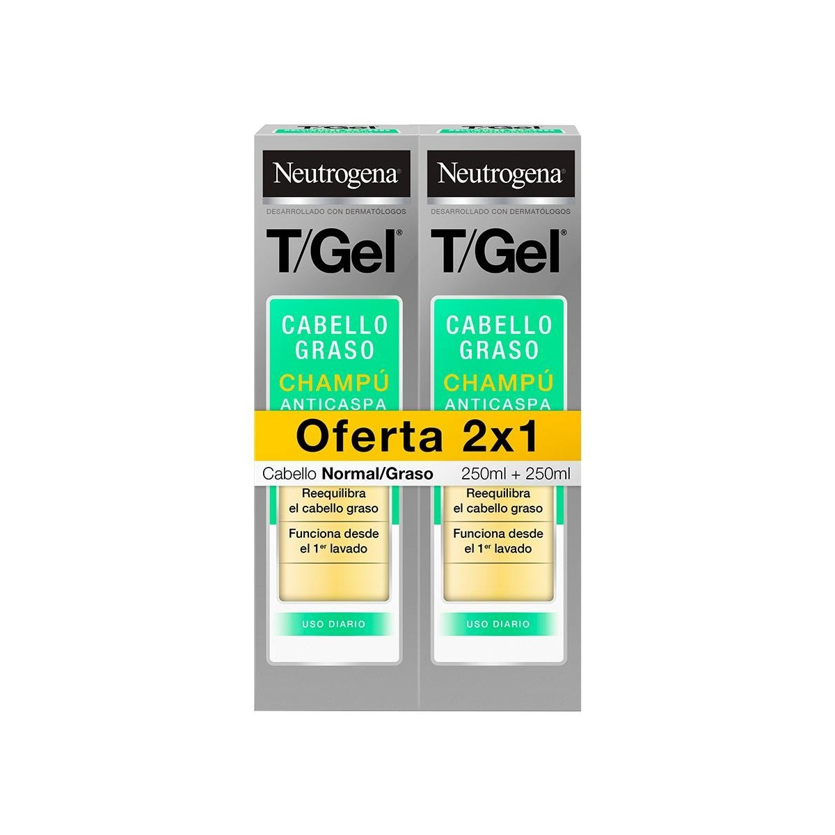 Neutrogena Champú T/Gel Anticaspa de Uso...