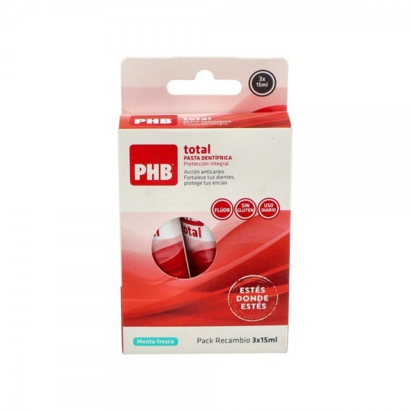 Pack Phb Total Recambio 3 X 15 Ml