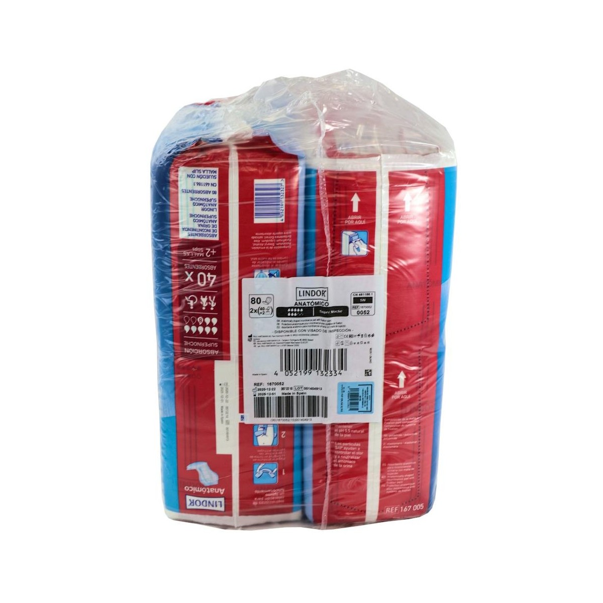 Pañal Inco Lindor Anatom S-Noc 80U