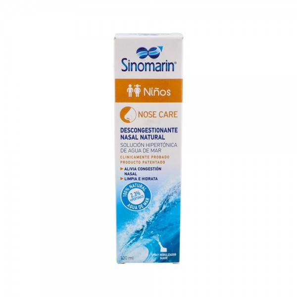 Sinomarin Niños Limpieza Nasal Suave 100 Ml