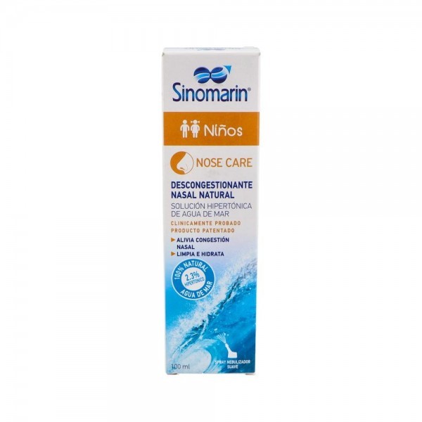 Sinomarin Niños Limpieza Nasal Suave 100 Ml