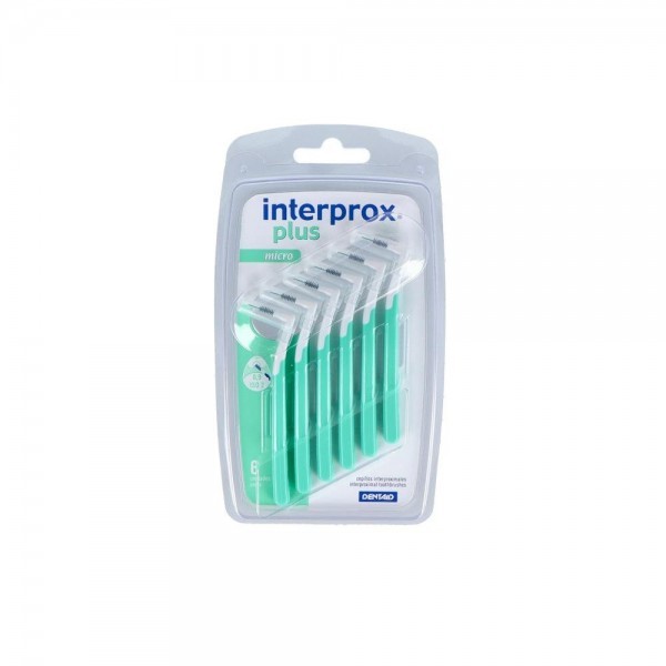 Cepillo Interdental Interprox Plus Micro Angu Turquesa 6 U