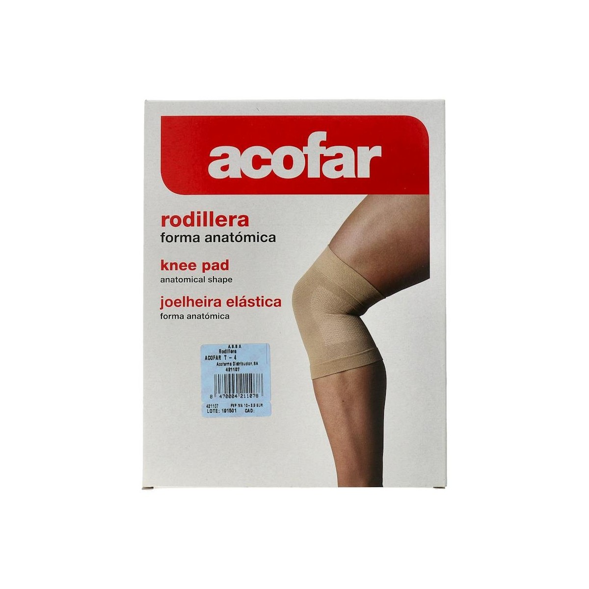 Rodillera Acofar Nor300 T4 37-40Cm