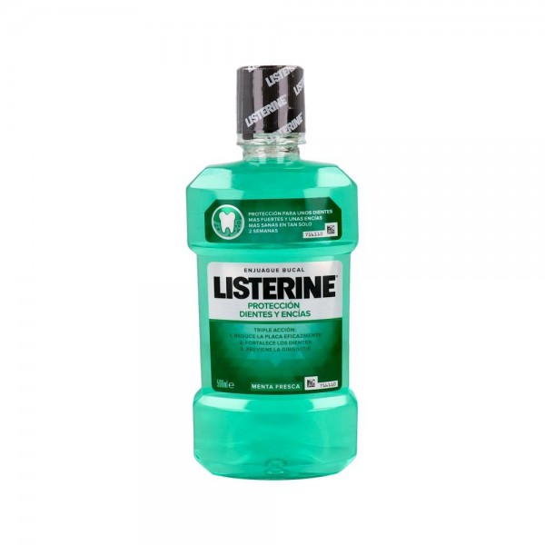 Listerine Dientes Encias 500 Ml