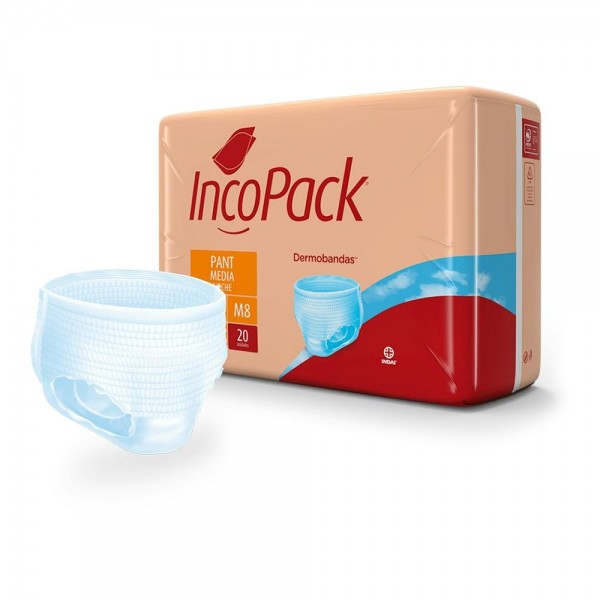 Incopack Pant Talla Media Noche Caja 80 Absorbentes