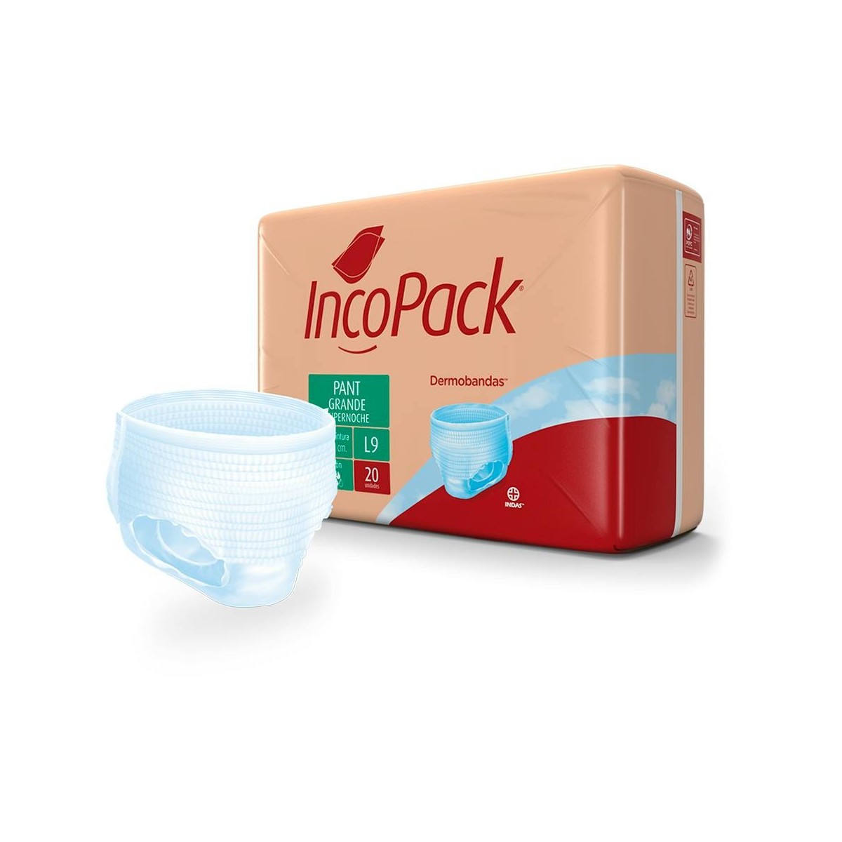 Incopack Pant Talla Grande Supernoche Caja 80...