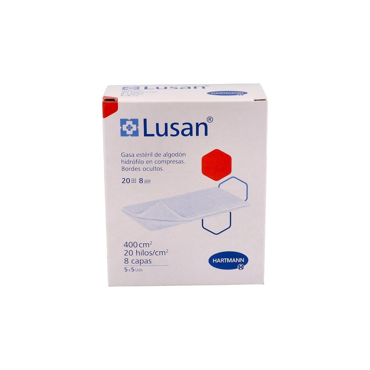 Gasa Est Lusan ( S-5U ) 25 Unid
