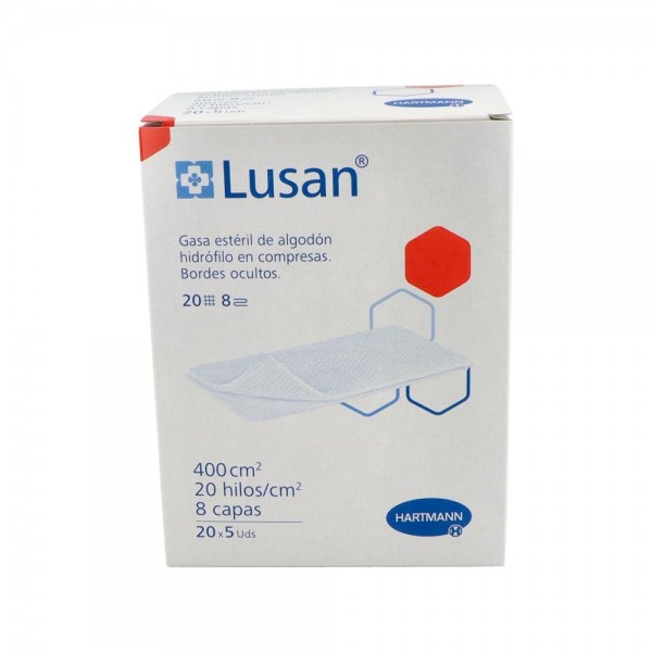 Gasa Est Lusan ( S-5U ) 100 Unid