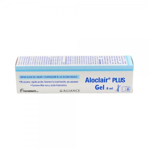 Aloclair Gel Plus 8 ml · Gel oral protector para mucosa...