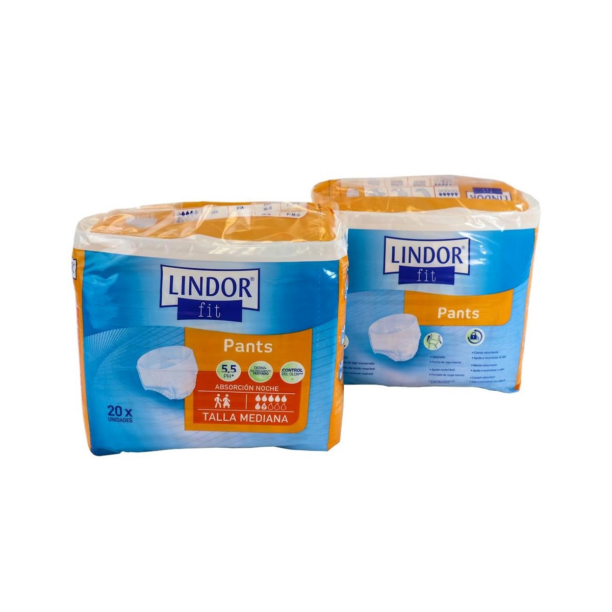 Pañal Inco Lindor Fit Pants Noche Med 80 U