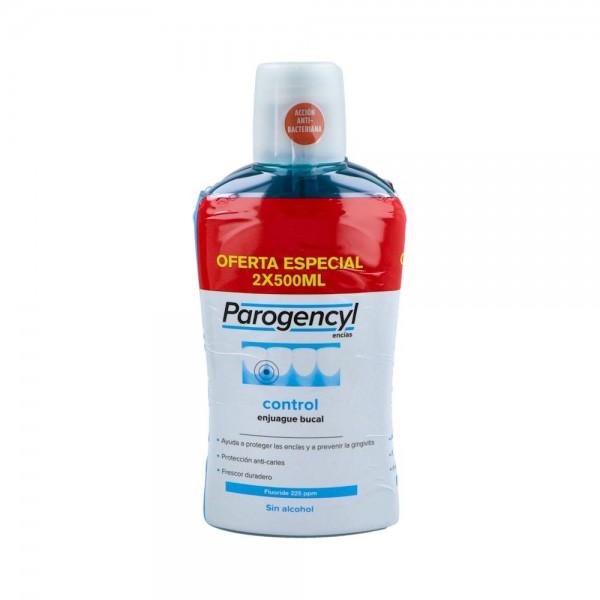 Parogencyl Control Encias Colutorio 500 Ml Pack 2 U
