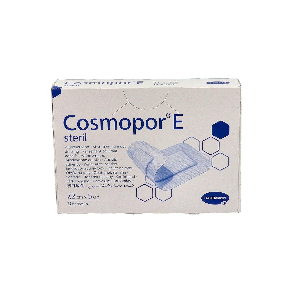 Cosmopor-E Apos Est 7,2X 5Cm 10 U