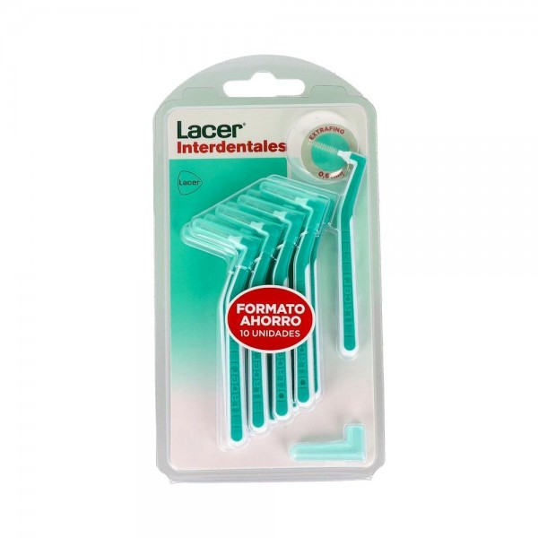 Cepillo Interdental Lacer Extrafino Angu 10 U